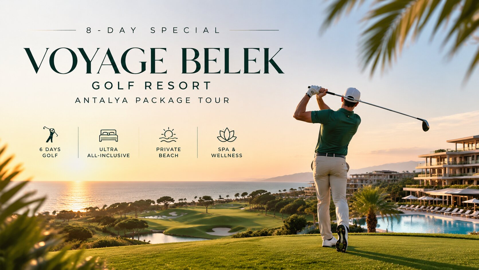 8-Day Voyage Belek Golf Resort Antalya Tour