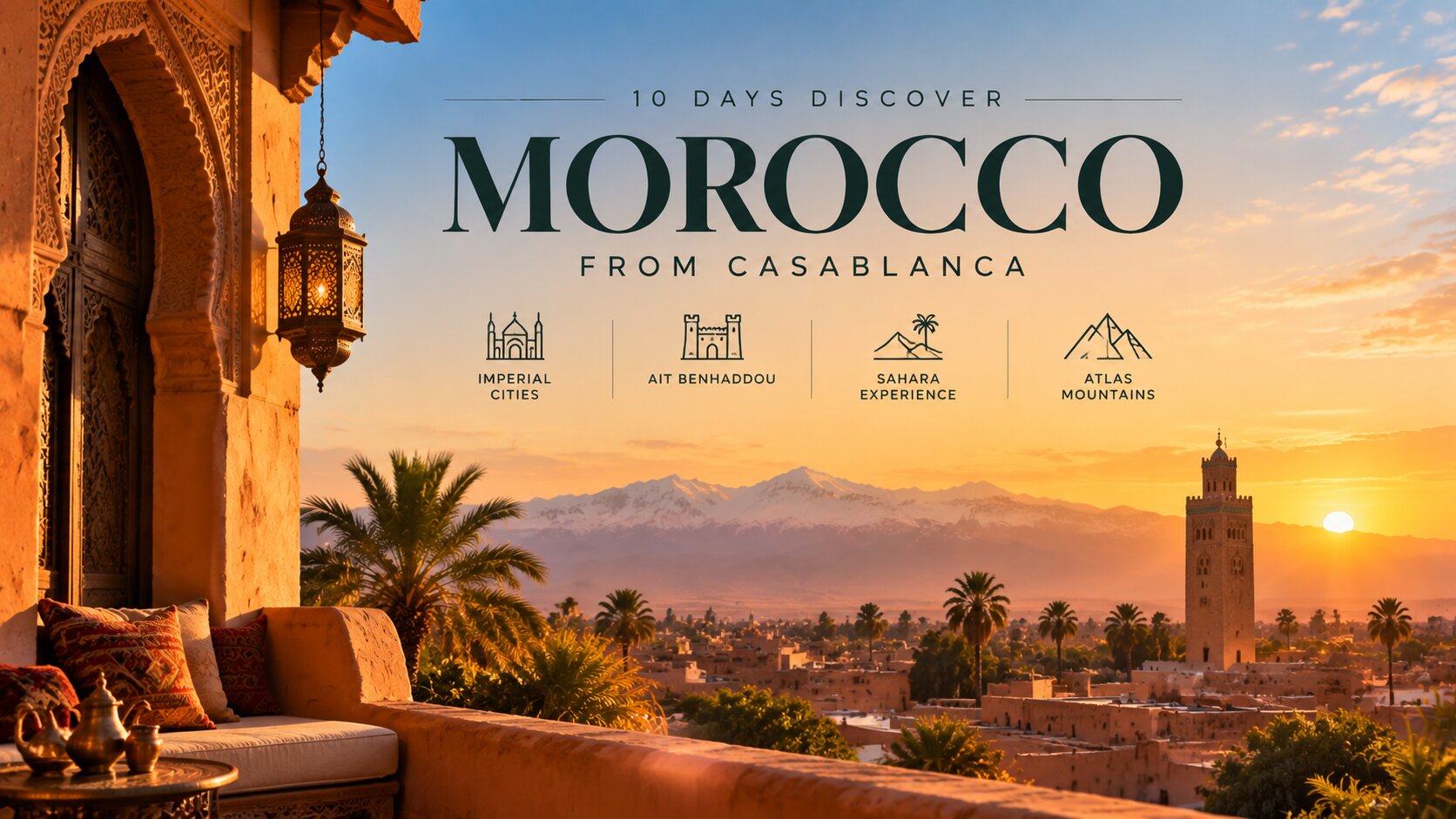 10-Day Discover Morocco from Casablanca Tour
